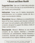 Bio Nutrition Women Wellness Tabs, 60 Count