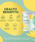 Brightcore Nutrition Revive Multi Collagen Protein Powder Unflavored 30 Servings