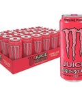 Monster Energy Juice Monster Pacific Punch, Energy Drink, 16 Ounce | Energy + Juice, Pack of 15