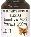 Barlowe's Herbal Elixirs Bombyx Mori Extract 10:1-60 550mg VegiCaps - Stearate Free, Bottled in Glass!