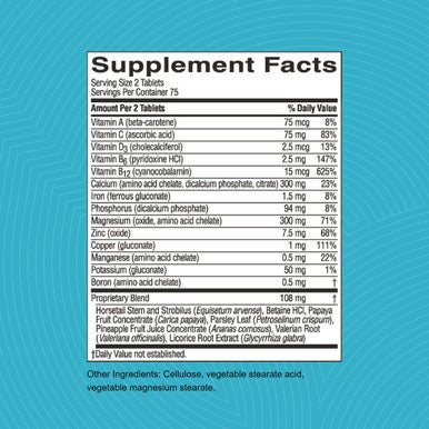 Nature S Sunshine Skeletal Strength 150 Bone Health Supplements