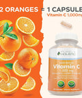 Purely Holistic Olive Leaf Extract 750Mg + Vitamin C 1000Mg 2 Stage Release Bundle - 485 Vegan Capsules - Made In The Usa