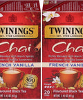 Twinings Lemon & Ginger, Caffeine-Free Herbal Tea Bags, 100 CT Box (1 Pack) | Spicy & Tangy, Ginger, Lemon Peel, Lemongrass, Blackberry Leaves, Soothe Digestion, 100 Foil Lined Individually Wrapped Bags