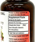 Barlowe's Herbal Elixirs Schisandra Berry Extract - 60 600mg VegiCaps - Stearate Free, Glass Bottle!