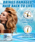 Biotin Hair Mask Hydrating Treatment for Dry and Damaged Hair Deep Conditioner Growth Treatment with Keratin Collagen and Moroccan Argan Oil Intense Moisture for Split Ends