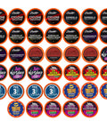 Two Rivers Coffee Flavored Coffee Pods Compatible with Keurig K Cup Brewers, Assorted Variety Pack Flavored Coffee, 40 Count