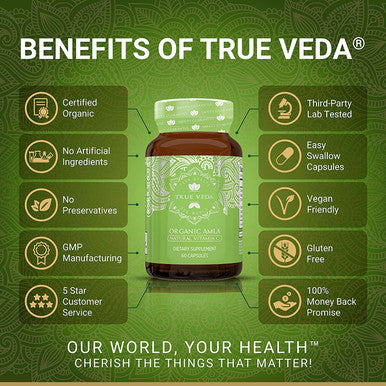 Organic Amla Capsules Vitamin C Usda Organic Certified Whole Food Plant Based Vitamin C Amalaki Supplement Derived From Amla Fruit Indian Gooseberry Vegan Ayurveda 60 Amala Pills