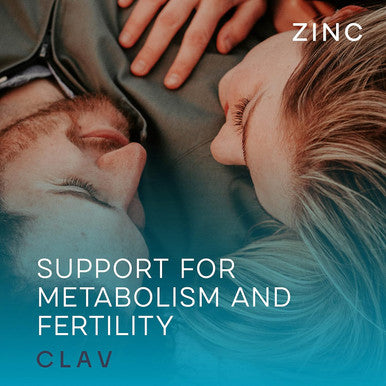Clav Zinc Bisglycinate 25Mg - 180 Tablets (6 Months Supply) - Natural Chelated Zinc Supplement - Vegan Zinc Glycinate For Immune & Skin Support