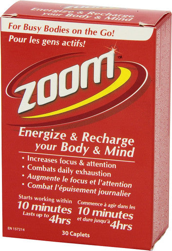Nu-Life Zoom Caplets, 30 Count Blister/IFC