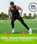 Optimum Nutrition Gold Standard 100% Organic Plant Based Protein Powder Vitamin C For Immune Support Vanilla 1.51 Pound
