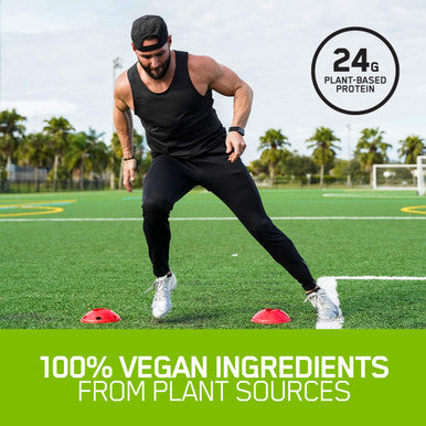 Optimum Nutrition Gold Standard 100% Organic Plant Based Protein Powder Vitamin C For Immune Support Vanilla 1.51 Pound