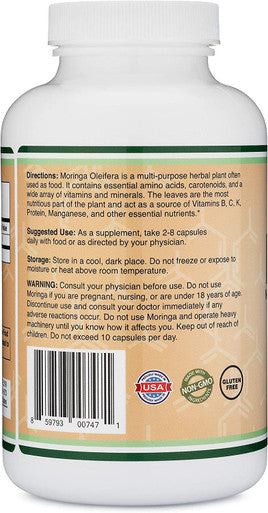 Lactation Supplement for Increased Breast Milk Moringa Superfood for Breastfeeding Lactation Support More Effective Than Lactation Cookies for Breast Milk Supply Boost by Double Wood Supplements
