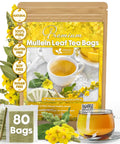 FreshDrinkUS, Premium 50 Mulberry Leaf Tea Bags, 100% Natural & Pure from Mulberry Leaves. Herbal Tea. Made with Natural Material Tea Bags. No Sugar, No Caffeine, No Gluten, Vegan.