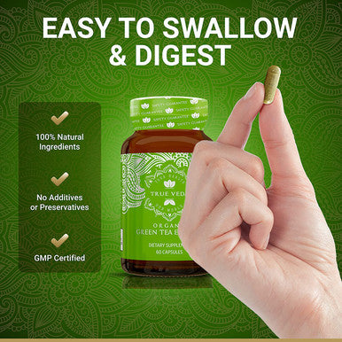 Organic Green Tea Extract Capsules Usda Organic Certified 60 Green Tea Capsules Green Tea Pills Egcg Green Tea Extract 50 Polyphenols Egcg Supplements