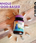 Bluebonnet Nutrition Targeted Choice Stress Relief, Whole Food-Based Formula, For Emotional Physical and Mental Stress, Soy-Free, Gluten-Free, Kosher, Non-GMO, Dairy-Free, Vegan, 60 Vegetable Capsules