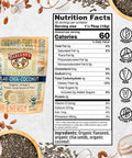 Barlean's Organic Flax Chia And Coconut Seed Blend Vegan Usda Organic Non Gmo Gluten Free 12 Ounces