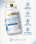 Carlyle Multi Collagen Protein Capsules 2000Mg | 300 Count | Type I, Ii, Iii, V, X | Collagen Peptide Pills | Keto & Paleo Friend