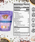 Barlean's Organic Digestive Seed Blend Fiber Supplement With Whole Chia Ground Flax And Pumpkin Seeds Quinoa And Coconut Rich In Omega 3 & Dietary Fiber 12 Oz