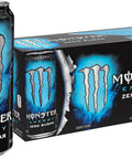 Monster Energy Zero Sugar, Low Calorie Energy Drink, 16 Ounce | Pack of 12