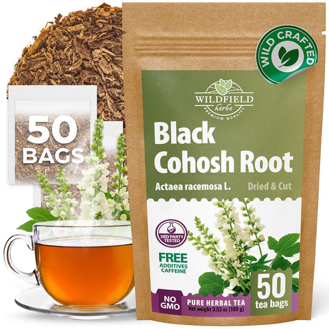 50 Bags White Mulberry Tea Mulberry Leaf Herbal Tea (Morus Alba) - 50 Count 1.5g Bags Herb Hoja De Morera