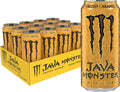 Monster Energy Java Monster Salted Caramel, Coffee + Energy Drink, 15 Fl Oz | Pack of 12