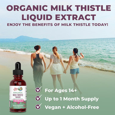 Mary Ruth'S Organic Milk Thistle Seed Liquid Extract, 1 Fz