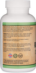 Rhodiola Rosea Supplement 500mg 120 Vegan Capsules Manufactured and Tested in The USA 3 Salidrosides 1 Rosavins Extract for Calming and Motivation by Double Wood Supplements