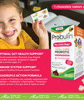 Probulin Total Care My Little Bugs Daily Probiotic Gut Support for Kids 30 Chew Tablets