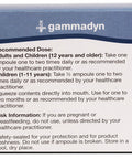 UNDA GAMMADYN Mg | Magnesium Oligo-Element Supplement | 30 Ampoules