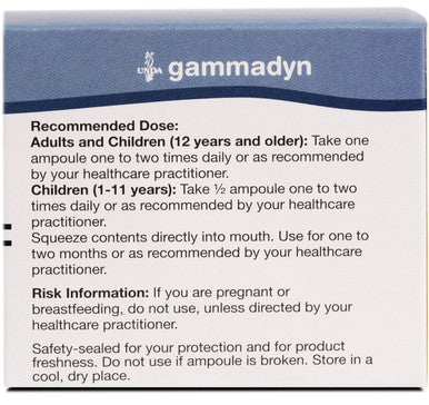 UNDA GAMMADYN Mg | Magnesium Oligo-Element Supplement | 30 Ampoules