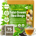 FreshDrinkUS, Premium 120 Mulberry Leaf Tea Bags, 100% Natural & Pure from Mulberry Leaves. Loose Leaf Herbal Tea. Made with Natural Material Tea Bags. No Sugar, No Caffeine, No Gluten, Vegan.