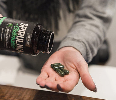 Onnit Spirulina and Chlorella Nutrient Rich Greens Supplement 80ct