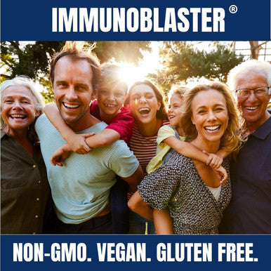 Immunoblaster Zinc Quercetin 500Mg With Vitamin D And C Antioxidant Immune Support High Potency Quercetin Zinc Supplement For Men And Women - Gluten, Soy, & Dairy - 60 Count (Pack Of 1)