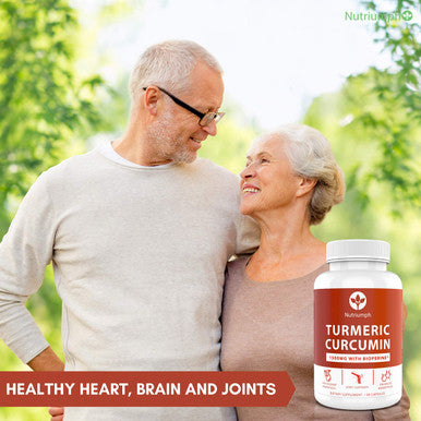 Nutriumph Turmeric Curcumin W/Bioperine | 1500Mg Premium Ingredients High Potency 95% Curcuminoids With Black Pepper Extract For High Absorption | 90 Capsules