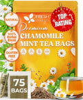FreshDrinkUS, Premium 75 Mulberry Leaf Tea Bags, 100% Natural & Pure from Mulberry Leaves. Loose Leaf Herbal Tea. Made with Natural Material Tea Bags. No Sugar, No Caffeine, No Gluten, Vegan.