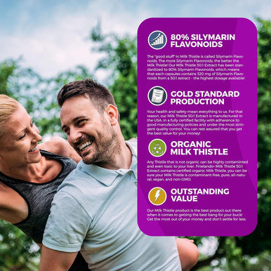 Fineland Milk Thistle Silymarin Extract 50:1, Max Strength 20,000Mg Eq Per Capsule, Liver Cleanse Detox, Liver Health Support Supplement, Antioxidant,120 Veggie Caps, 4 Months Supply, Vegan, Natural.