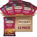 Snyder's of Hanover Pretzel Pieces, Honey Mustard and Onion, 11.25 Oz (Pack of 12)