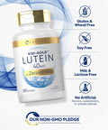 Carlyle Lutein And Zeaxanthin 40 Mg | 180 Softgels | Eye Health Vitamins | Non-Gmo & Gluten Free Supplement