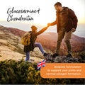 Healthspan Glucosamine & Chondroitin (120 Tablets) | Joint Health | 500mg Optiflex Glucosamine & 100mg Chondroitin Sulphate% | 20mg Vitamin C | 40% More Glucosamine Per Gram | Sustainably Sourced