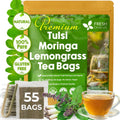 FreshDrinkUS, Premium 75 Mulberry Leaf Tea Bags, 100% Natural & Pure from Mulberry Leaves. Loose Leaf Herbal Tea. Made with Natural Material Tea Bags. No Sugar, No Caffeine, No Gluten, Vegan.