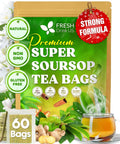 FreshDrinkUS, Premium 75 Mulberry Leaf Tea Bags, 100% Natural & Pure from Mulberry Leaves. Loose Leaf Herbal Tea. Made with Natural Material Tea Bags. No Sugar, No Caffeine, No Gluten, Vegan.