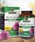 Nature'S Answer Red Clover Trifolium Pratense Full Spectrum Herb Natural Vegetarian Vegan High Strength Dietary Supplements Ideal for Menopause (90 Capsules)