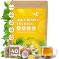 FreshDrinkUS, Premium 75 Mulberry Leaf Tea Bags, 100% Natural & Pure from Mulberry Leaves. Loose Leaf Herbal Tea. Made with Natural Material Tea Bags. No Sugar, No Caffeine, No Gluten, Vegan.