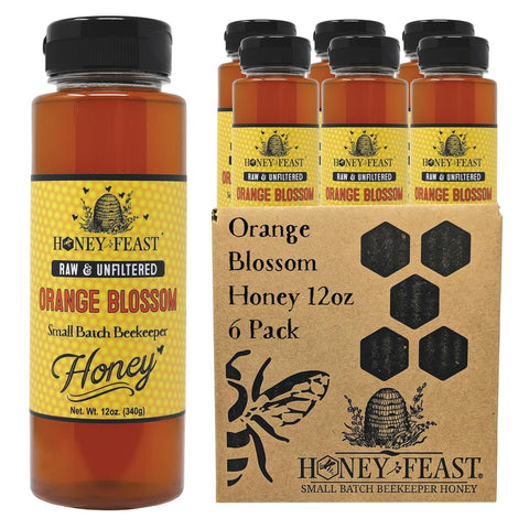 HONEY FEAST New Zealand Manuka Infused Honey with Propolis 12oz - Raw Manuka Honey, Patent Pending Formula, MGO182 Rating, Manuka Honey New Zealand