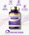 Carlyle Probiotics With Prebiotics | 120 Capsules | 50 Billion Active Organisms | Non-Gmo & Gluten Free Supplement