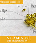Naturewise Vitamin D3 5000Iu 125 Mcg 1 Year Supply For Healthy Muscle Function And Immune Support Nongmo Gluten Free In Coldpressed Olive Oil Packaging Vary Mini Softgel 360 Count