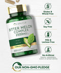 Bitter Melon Capsules | 200 Count | Non-Gmo & Gluten Free Extract | Complex Supplement | By Carlyle