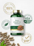 Carlyle PAU D'Arco Capsules | 1500mg | 180 Count | Non-GMO Gluten | Herbal Supplement
