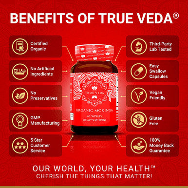 Organic Moringa Capsules Organic Moringa Oleifera Capsules Natural Herbal Supplement from Moringa Leaves USDA Organic Vegan Moringa Leaf Capsules Superplant 60 Moringa Pills