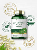 Carlyle Goldenseal Root Capsules 1000mg | 200 Count | Non-GMO, Gluten Free Supplement